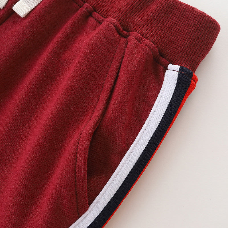 Kids Sports Casual Sweatpants Cotton Loose Pants Sports Running Jogging Sweatpants for Boys 2-7Y