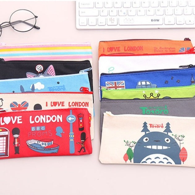 Pencil Case with Cute Design