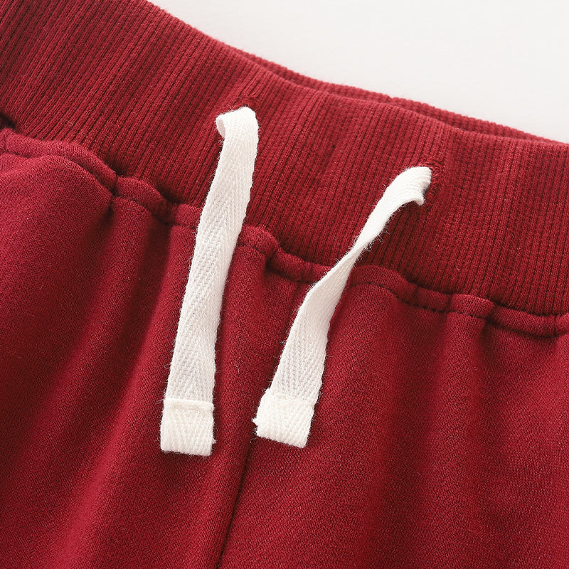 Kids Sports Casual Sweatpants Cotton Loose Pants Sports Running Jogging Sweatpants for Boys 2-7Y