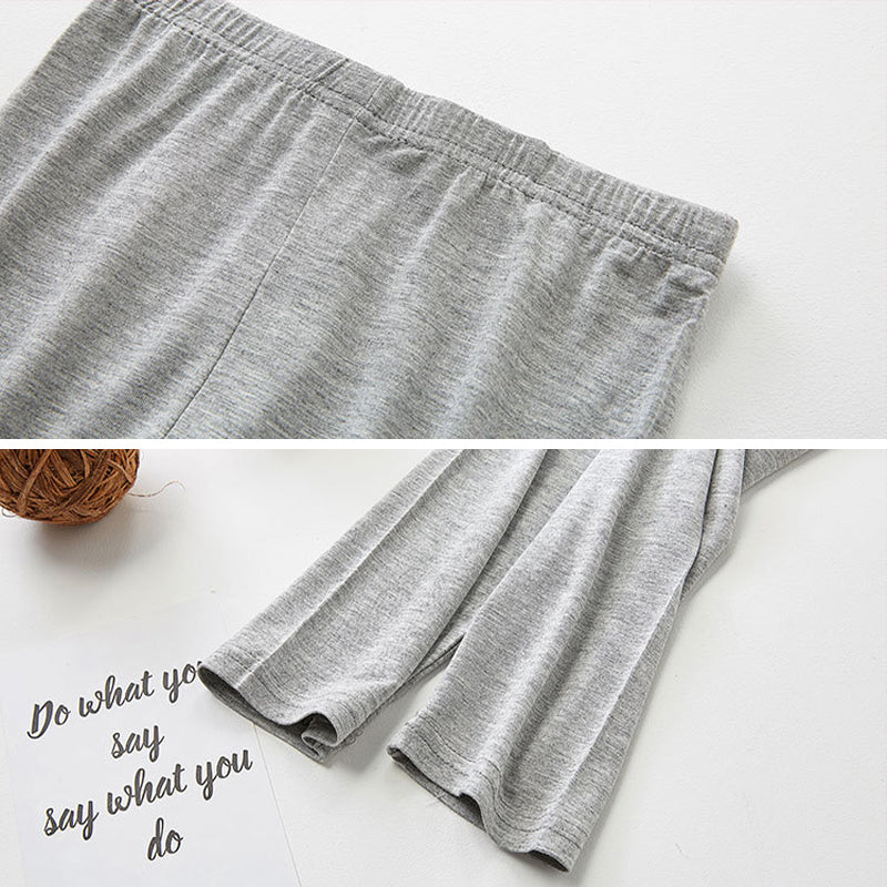 Kids Spring/Summer Bottoms that Go With Everything Leggings Leisure Home Pants for Girls 3-8Y