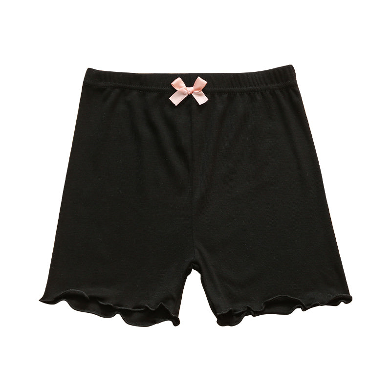 Kids Dance Shorts Bike Short Breathable and Safety Man-made Cotton Under Dress Short for Girls 3-12Y