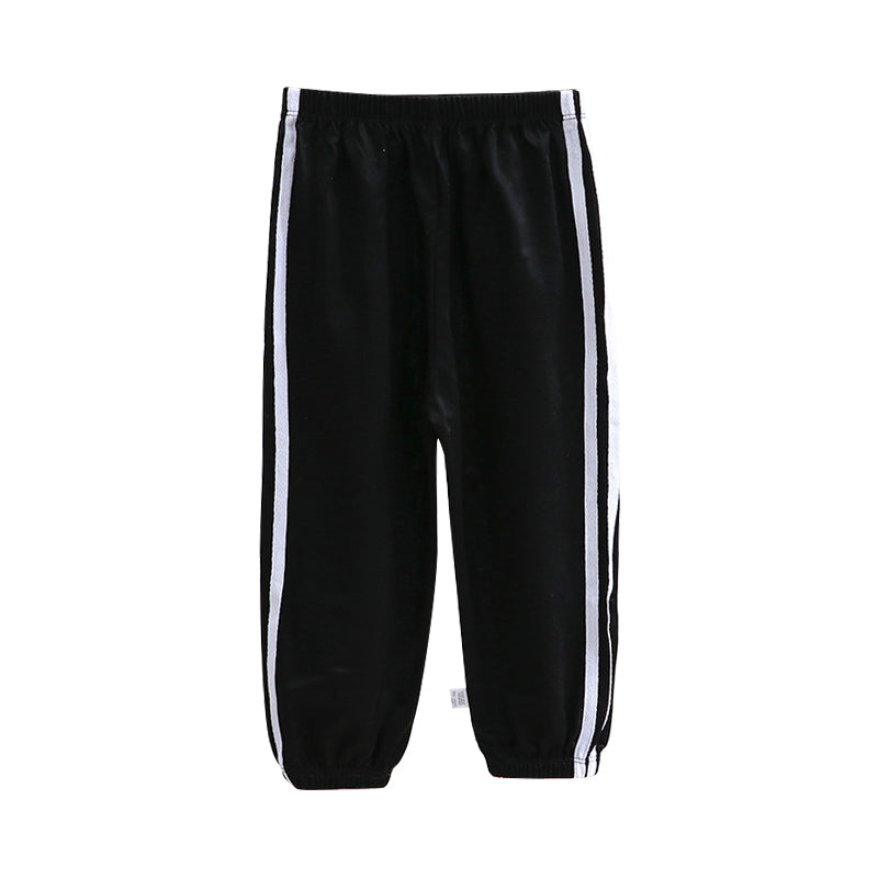 Kids Sports Pants Breathable Stretchable Long Pants Jogging Pants Cotton for Girls 3-12Y