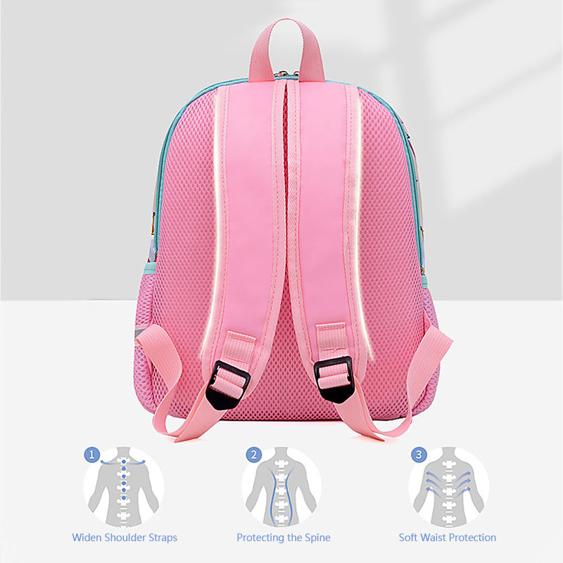 Kids Backpack School Bag Pink Color for Student