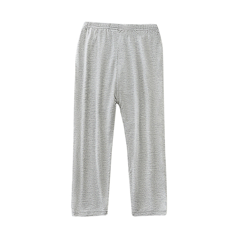 Kids Spring/Summer Bottoms that Go With Everything Leggings Leisure Home Pants for Girls 3-8Y
