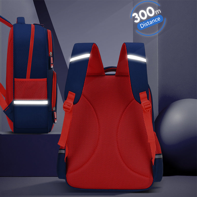 Stripe Design Backpack