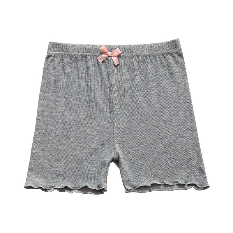 Kids Dance Shorts Bike Short Breathable and Safety Man-made Cotton Under Dress Short for Girls 3-12Y