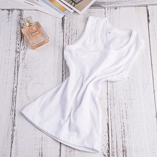 Sleeveless Shirt in Pure Cotton for Boys Girls 2-10 Y