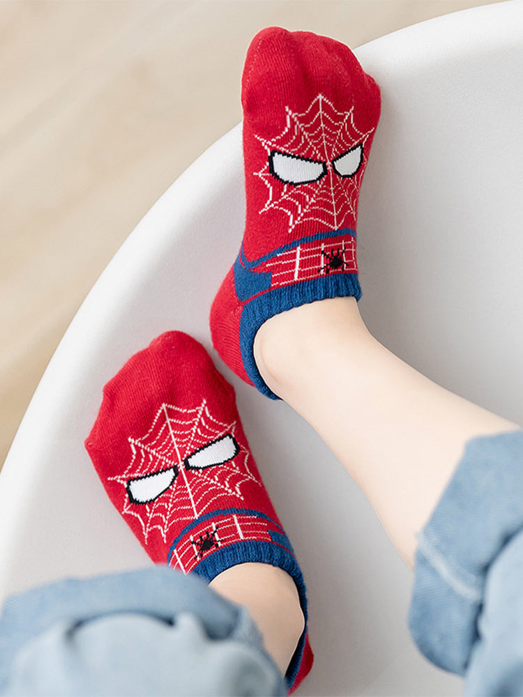 Super Heroes Socks for Kids Boys Girls 1-9 Y
