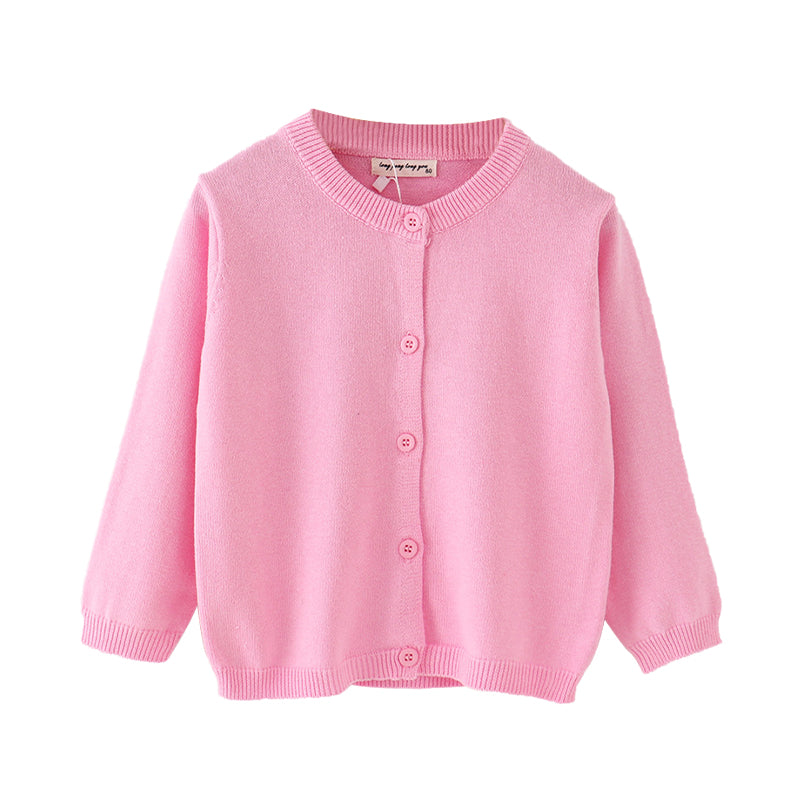 Classic Cardigans for Girls 1 to 6 Years Old