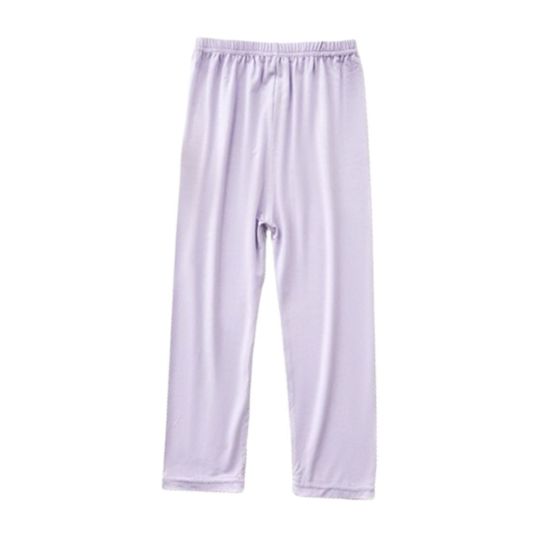 Kids Spring/Summer Bottoms that Go With Everything Leggings Leisure Home Pants for Girls 3-8Y