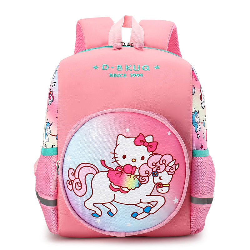 Kids Backpack School Bag Pink Color for Student