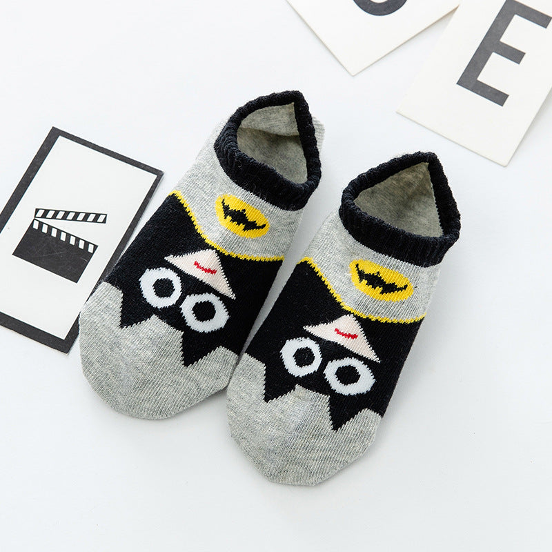 Super Heroes Socks for Kids Boys Girls 1-9 Y