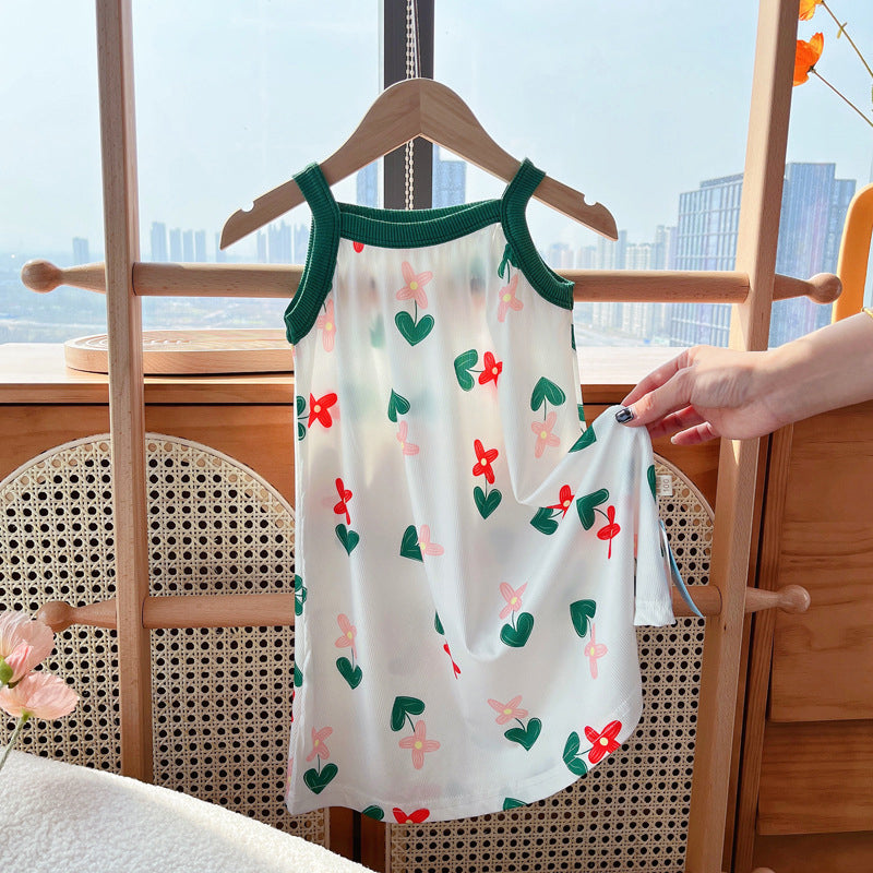 Sleeveless Dress for Girls 2-10 Y