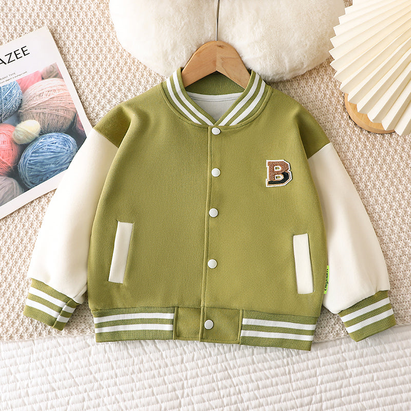 Kids Varsity Jacket for Kids 2-10Y