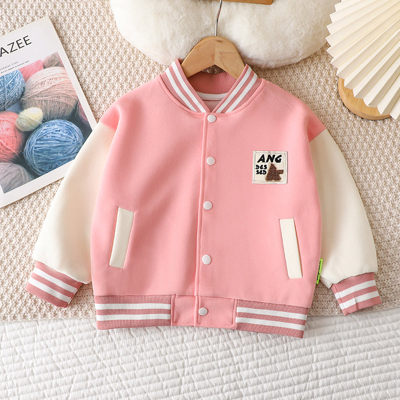 Kids Varsity Jacket for Kids 2-10Y