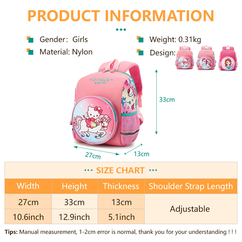 Kids Backpack School Bag Pink Color for Student