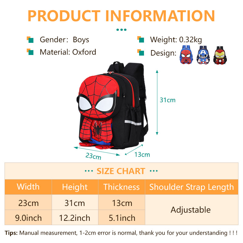 Marvel Schoolbag for Kinder Pupils