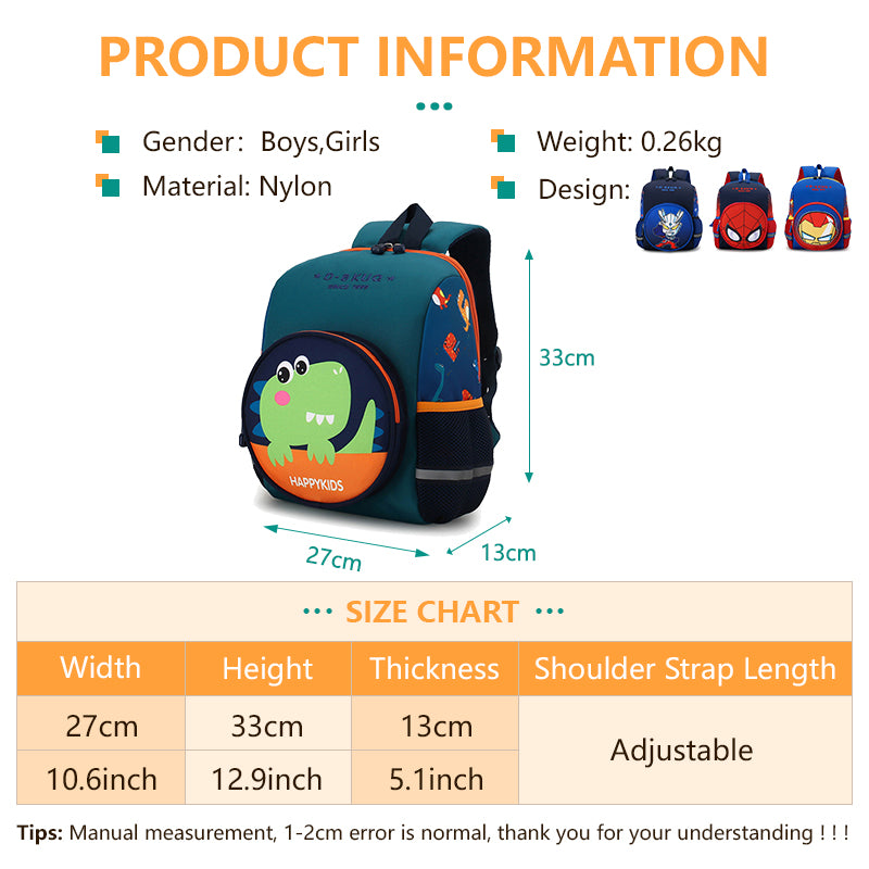 Kids Backpack School Bag for Kindergarten