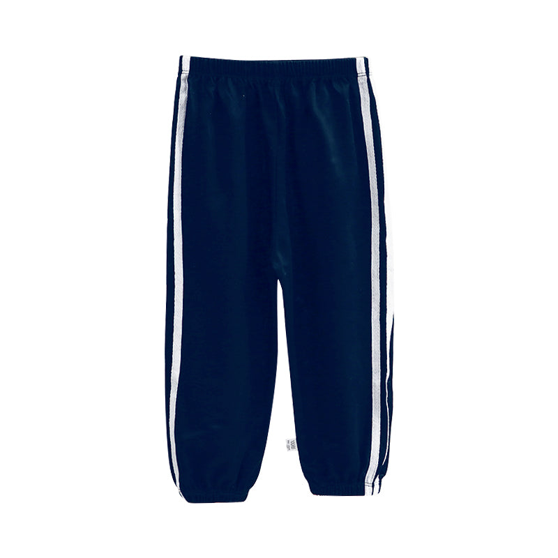 Kids Sports Pants Breathable Stretchable Long Pants Jogging Pants Cotton for Girls 3-12Y
