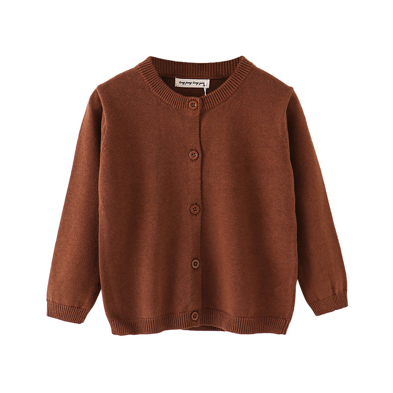 Classic Cardigans for Girls 1 to 6 Years Old