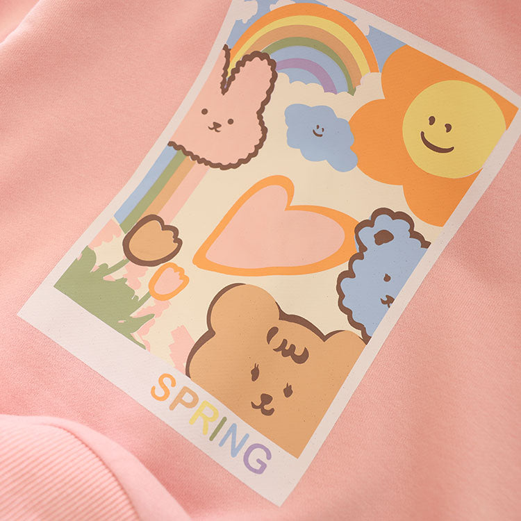 Autumn Sweater Cute Design Cotton Sunscreen Shirt for Boy Girl 2-10Y