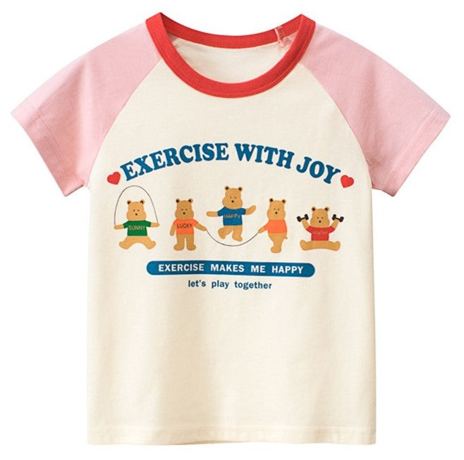 T shirt for Girls 2 to 8 YO