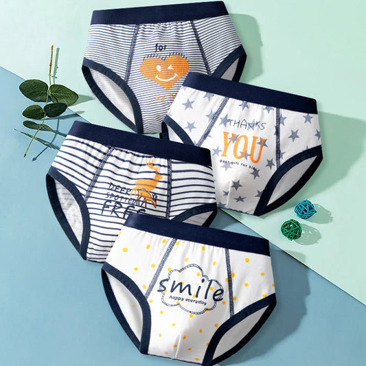 Smiley 4 in 1 Briefs