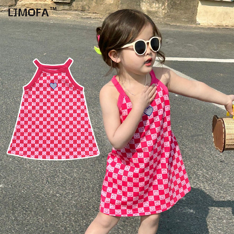 Sleeveless Dress for Girls 2-10 Y