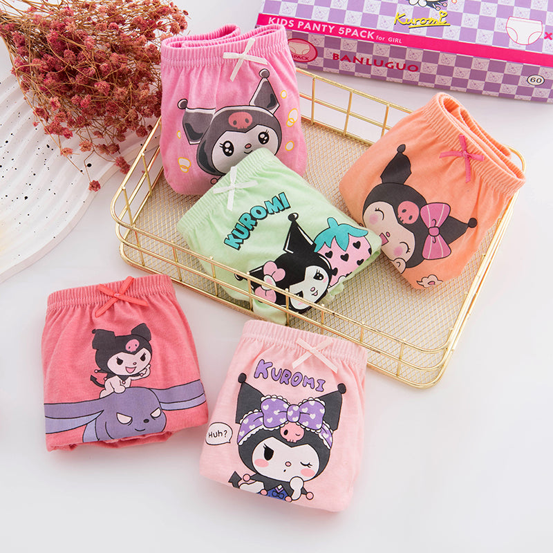 Kuromi 5-in-1 Panty Pack