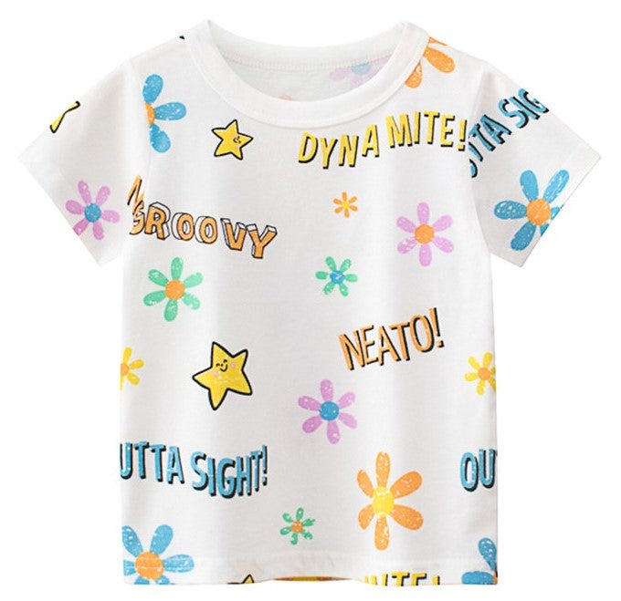 T shirt for Girls 2 to 8 YO