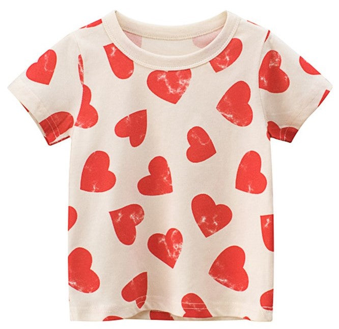 T shirt for Girls 2 to 8 YO