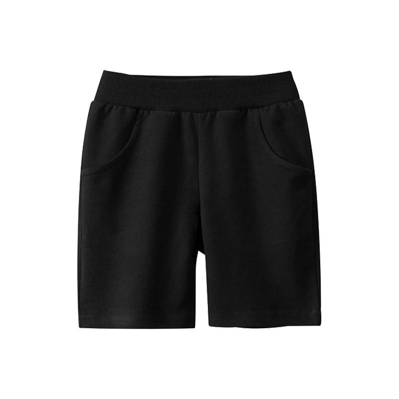 Kids Pants Summer Breathable Cotton Beach Sports Pants Plain Pants Baby Clothing for Boys 1-9Y