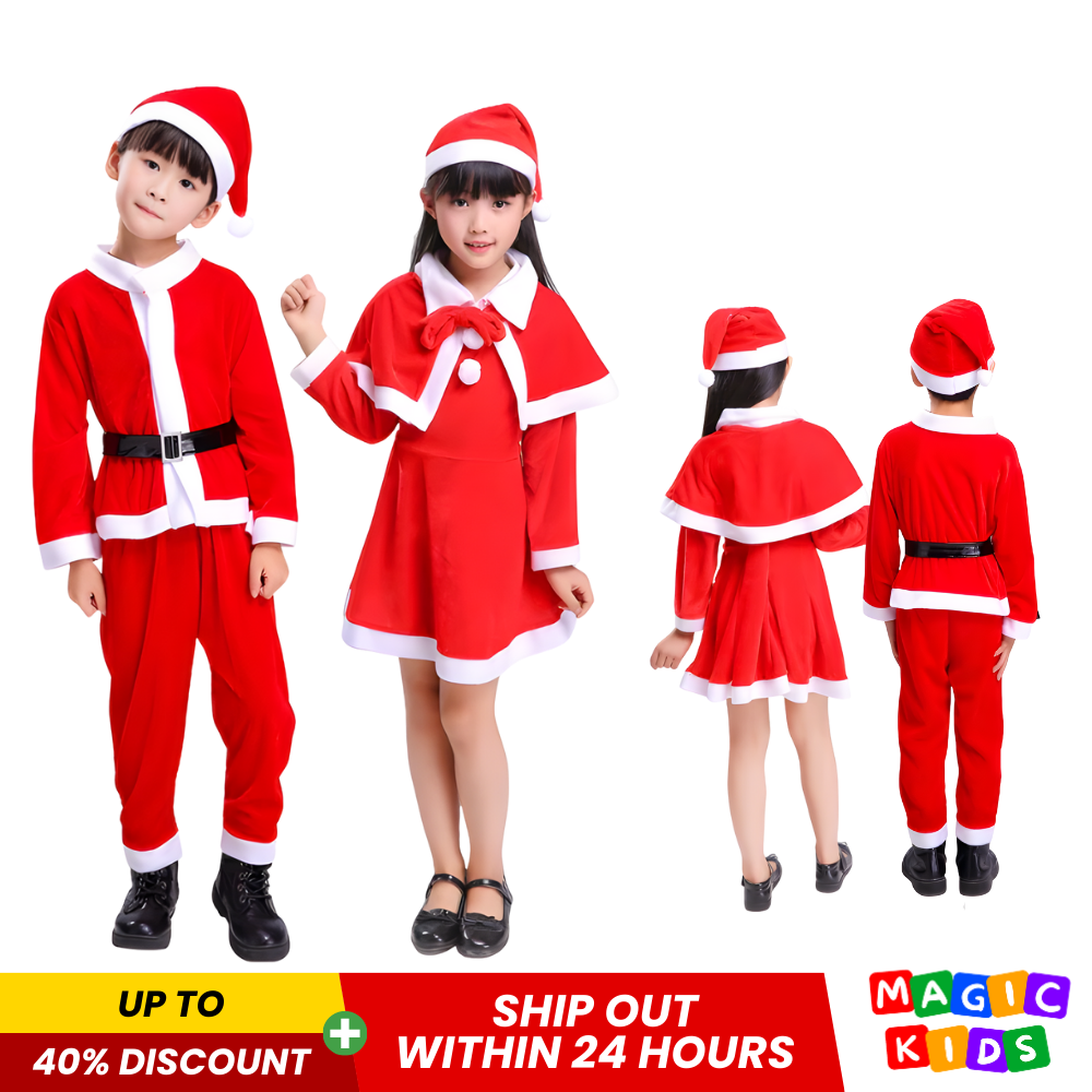 Kids Christmas Costume Set