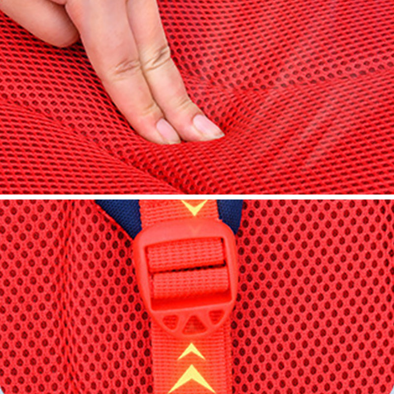 Kids Backpack Stripe Design Minimal Print School Bag for Student