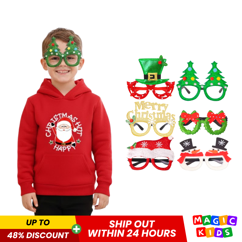 Kids Christmas Glasses