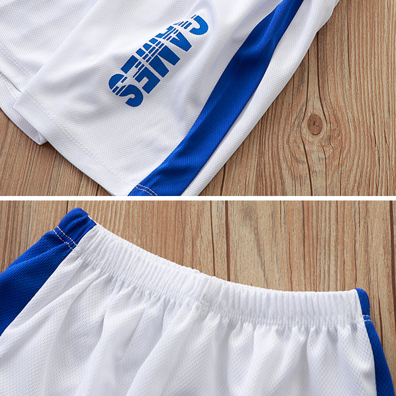 Kids Summer Casual Basketball Sports Clothing Set T-Shirt and Shorts Terno for Boys 1-9
