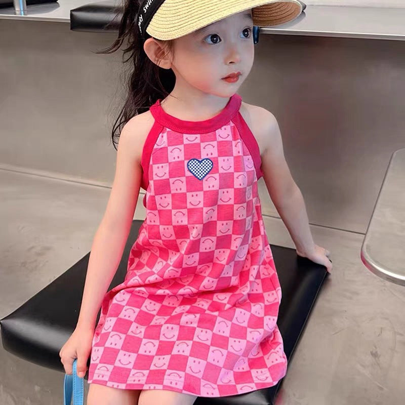 Sleeveless Dress for Girls 2-10 Y