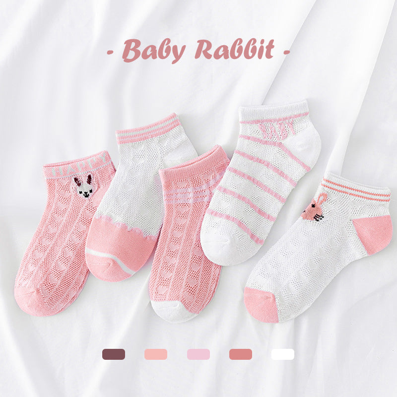 5 Pairs Fashionable for Girls 8M-13Y
