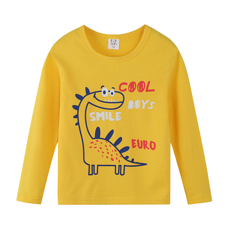 Kids Sweatshirt Autumn Long Sleeve Tops Monster Astronaut Clothes for Boys Girls 2-6Y