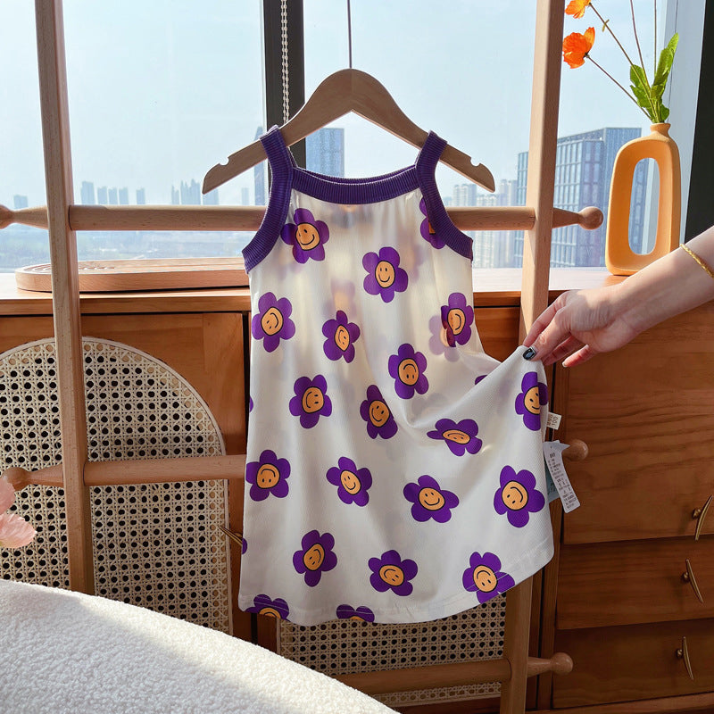 Sleeveless Dress for Girls 2-10 Y