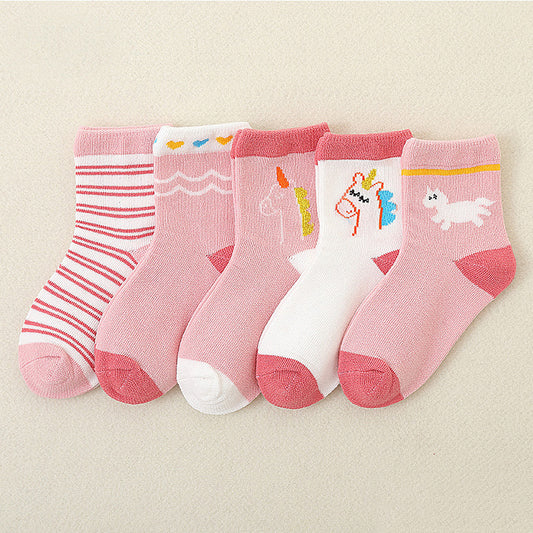 Pink Unicorn Socks