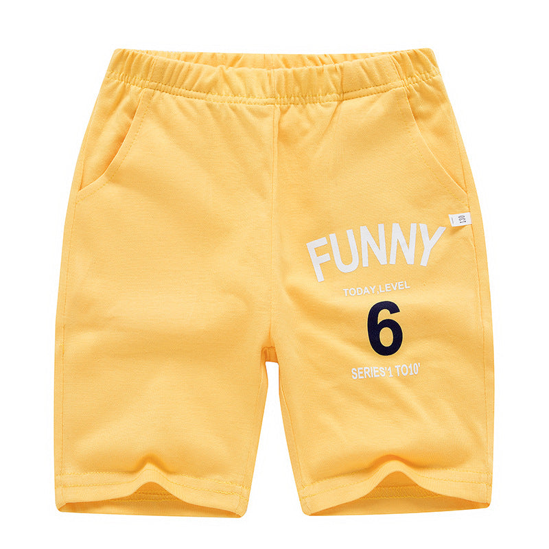 Cotton Short Pants for Boys 5-12Y
