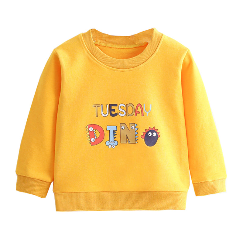 Kids Sweaters Children's Cartoon Animal Long Sleeve Cotton Sweater for Boys Girls 3-8Y