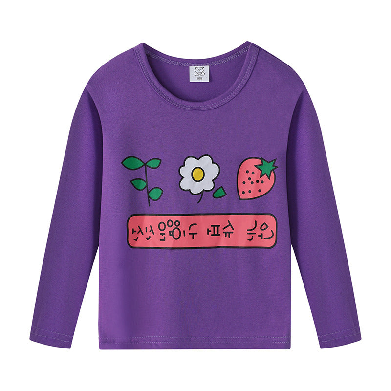 Kids Sweatshirt Autumn Long Sleeve Tops Monster Astronaut Clothes for Boys Girls 2-6Y