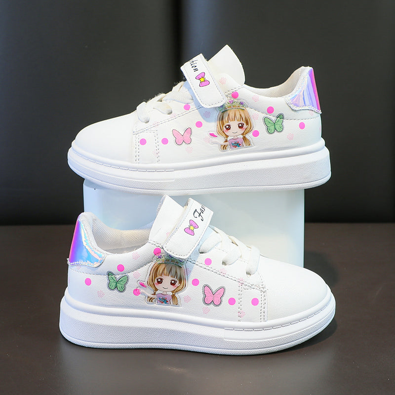 White Butterfly Sneakers
