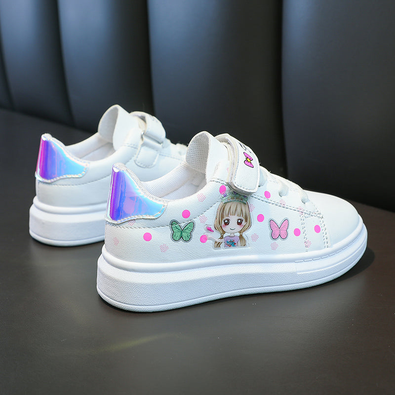 White Butterfly Sneakers