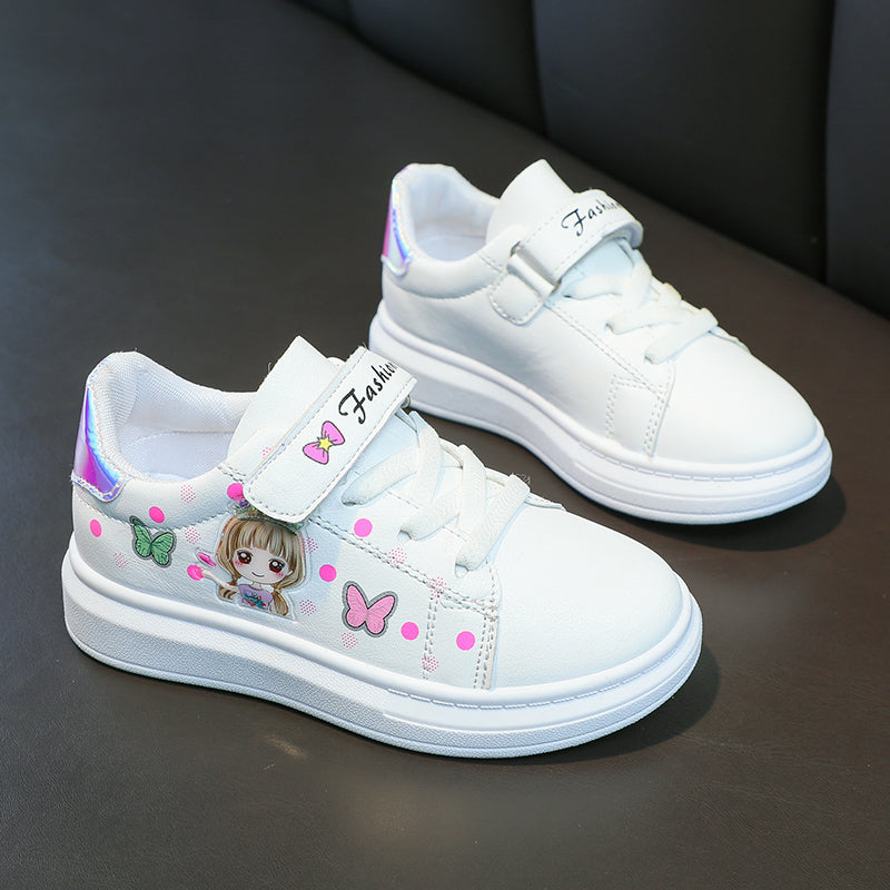 White Butterfly Sneakers