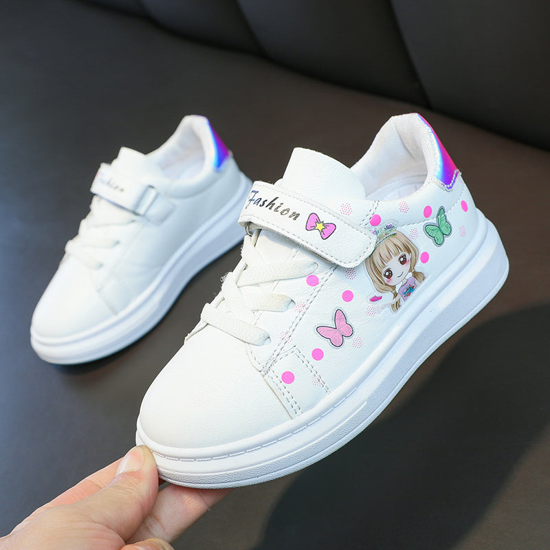 White Butterfly Sneakers