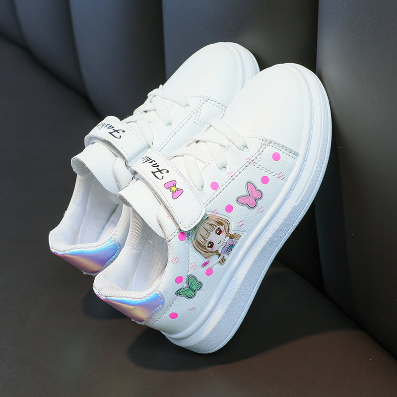 White Butterfly Sneakers