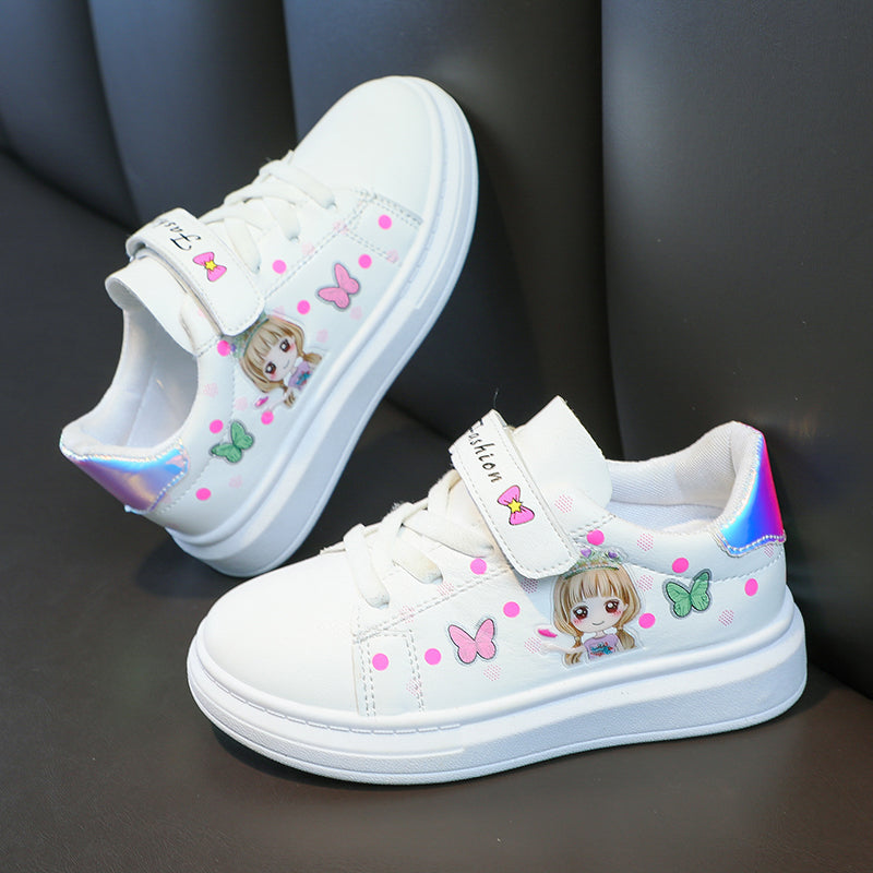 White Butterfly Sneakers